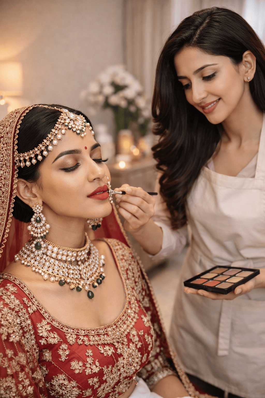 Beautician Course in Hyderabad Kukatpally Bridal Makeup Assistant image