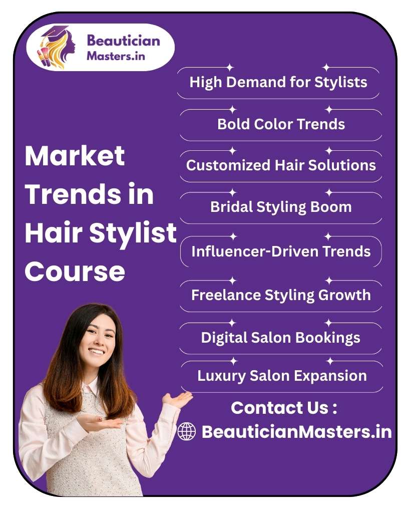 Market Trends in hair stylist course