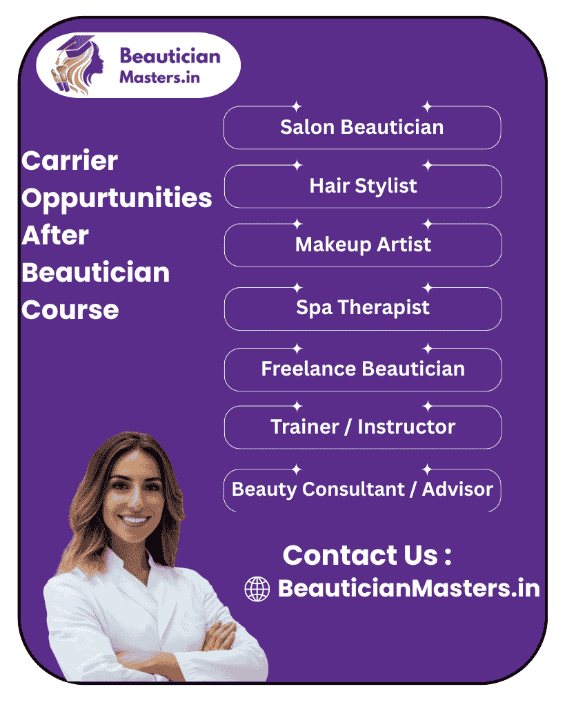 Carrier Opportunities after Beautician Course