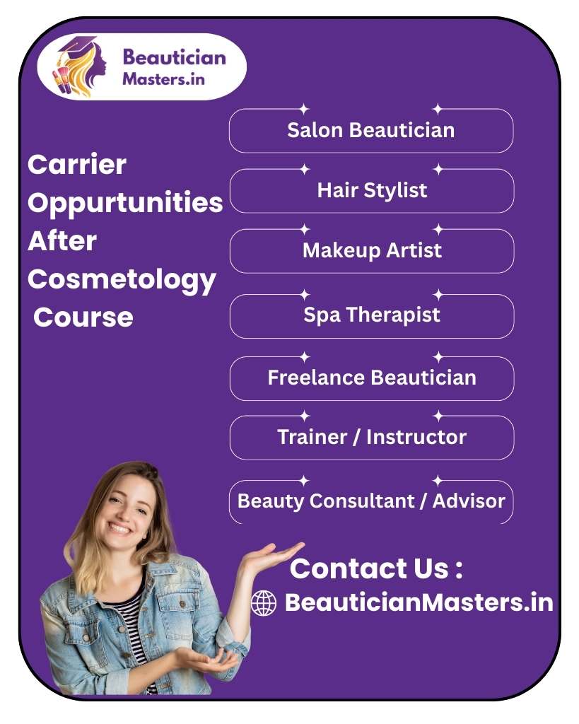 Carrier Oppurtunities After Cosmetology Course in Hyderabad image