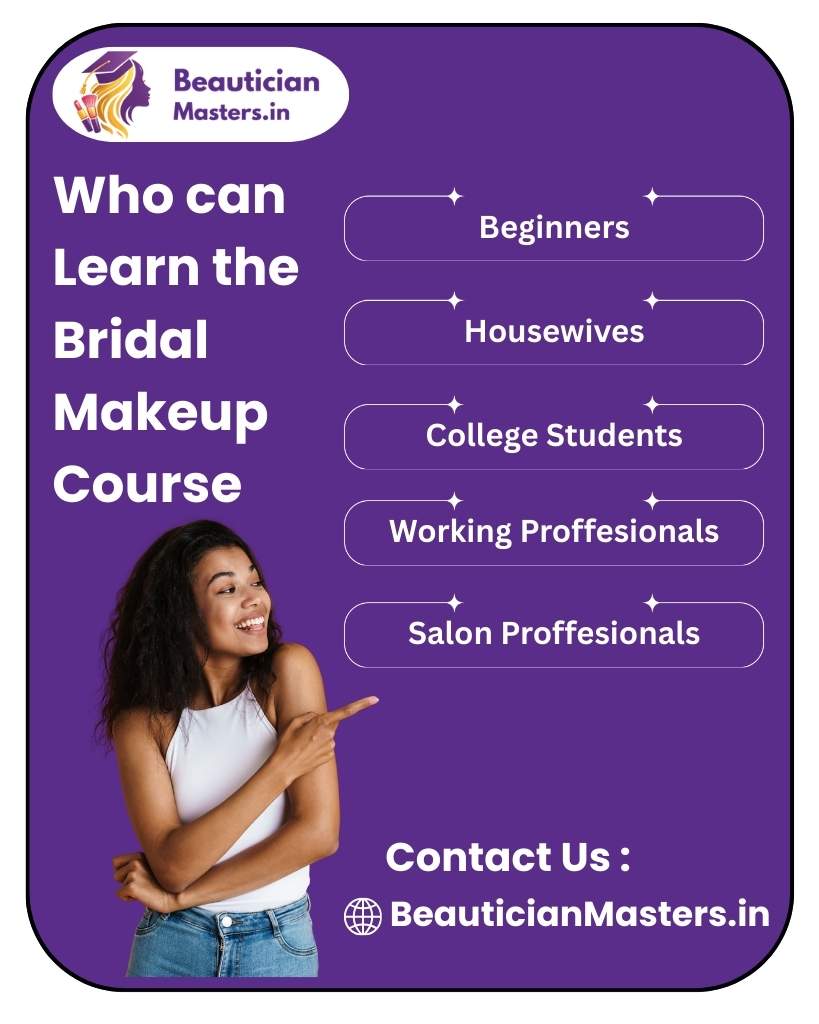 Who can learn Bridal makeup Course in Hyderabad image
