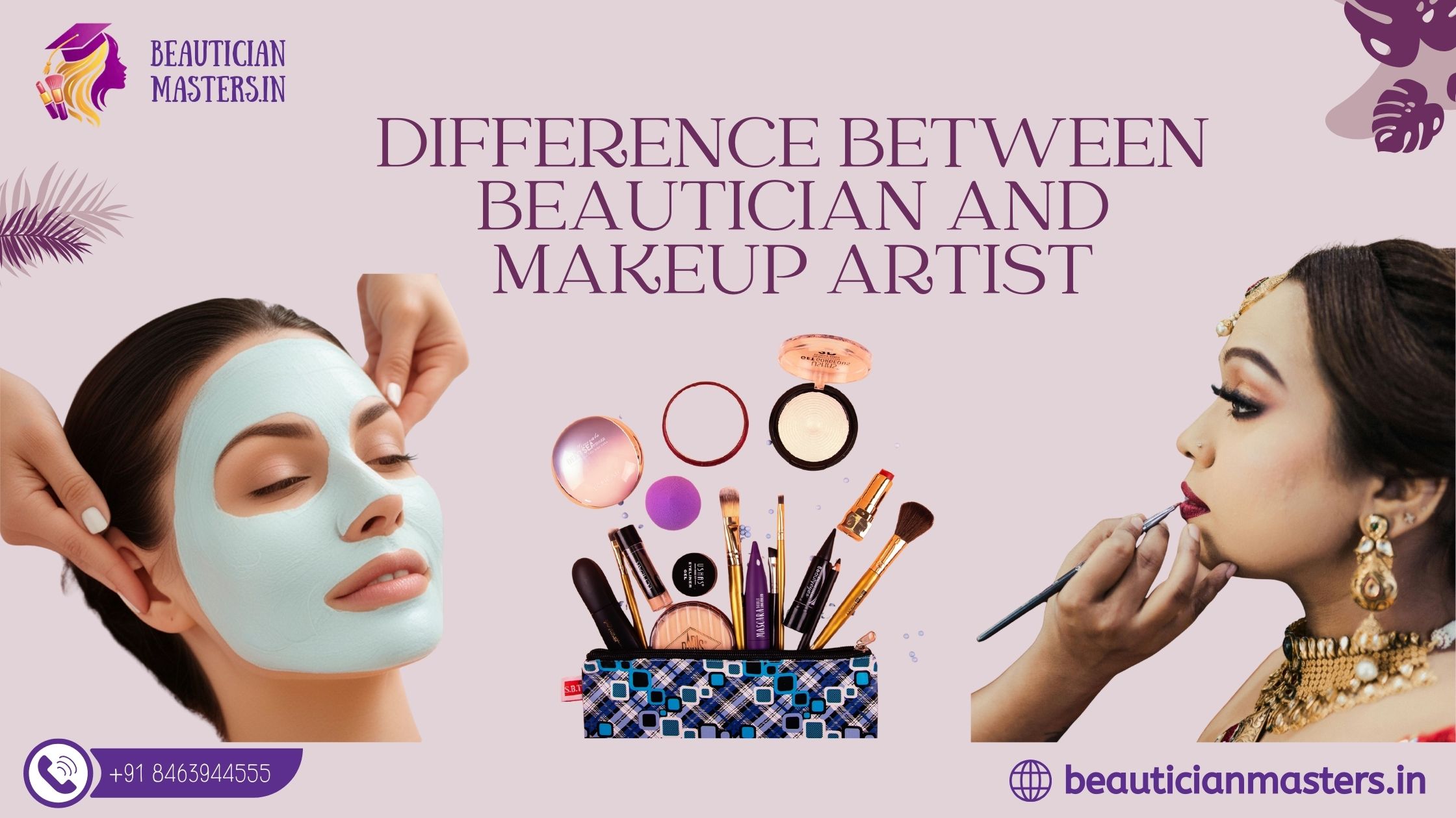 Difference Between Beautician and Makeup Artist image